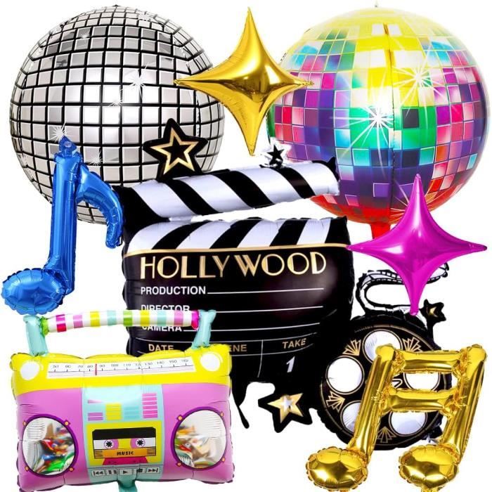 Moguri 8 Ballons Aluminium Marguerite – Couleurs Pastel, Ruban 10 M, Pour Fête Bohème, Anniversaire Ou Mariage