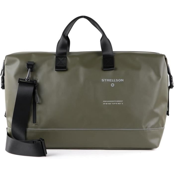 Sac De Voyage SID & VAIN Weekender En Cuir Marron VANCOUVER