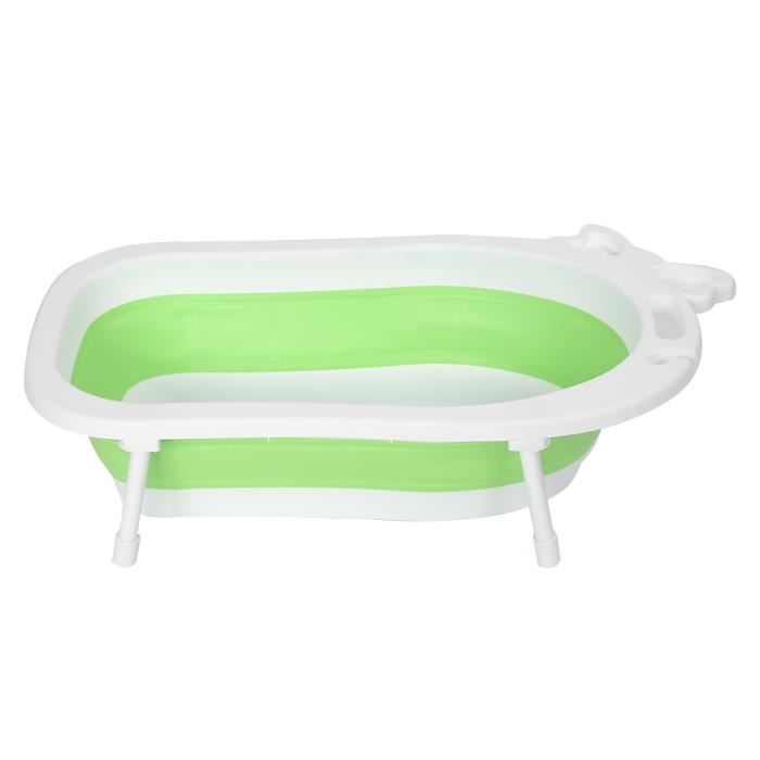 Baignoire Bebe Pliable Bassin De Douche Portable Pour Salle De Bain Pour Bebe Vert Xid Achat Vente Baignoire Cdiscount