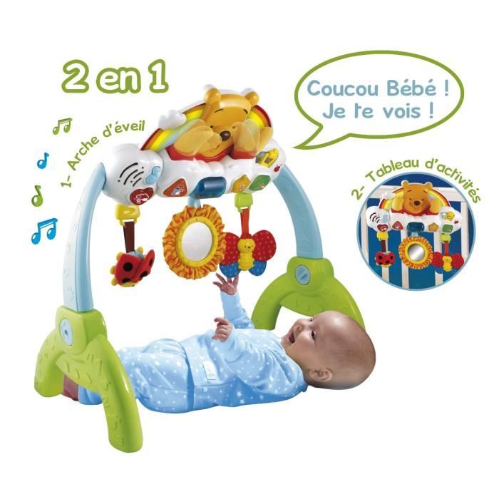 Winnie Arche D Eveil 2 En 1 45 X 60 X 36 Cm Cdiscount Puericulture Eveil Bebe