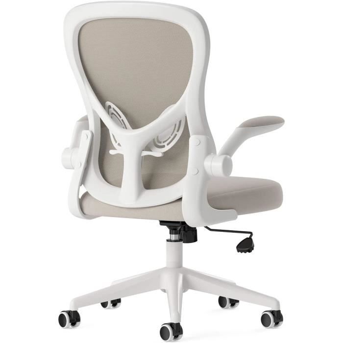 ordinateur chaise de bureau avec Flip-Up accoudoir & lombaire... Hbada ergonomique chaise de bureau 