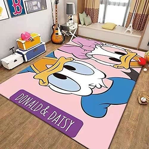 Tapis Sonic En Microfibre - 50 X 80 Cm, Motif Cartoon, Antidérapant, Pour Salon Ou Chambre D'enfant - 11