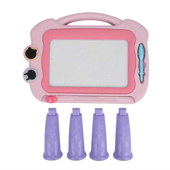 Lot De 2 Planches à Dessin Magnétiques Pour Enfants - Avec Stylos Magnétiques - Jouet éducatif Pour Garçons Et Filles - 22x17 Cm - 12