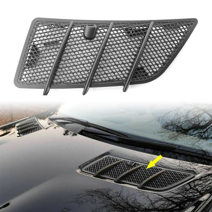 2 Décors De Grille Avant ABS Pour Alfa Romeo Stelvio (2017-2020) - Améliore Le Style, Pose Facile
