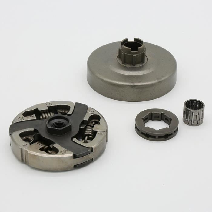 Kit Cuscinetti Tamburo Frizione Husqvarna 36 41 136 - Ricambio Pignone 3/8 7T Per Motoseghe | Kit Frizione