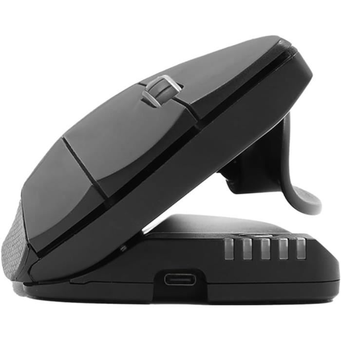 Souris ergonomique – CONTOUR – Unimouse – Bluetooth – 6 boutons programmables – Support réglable