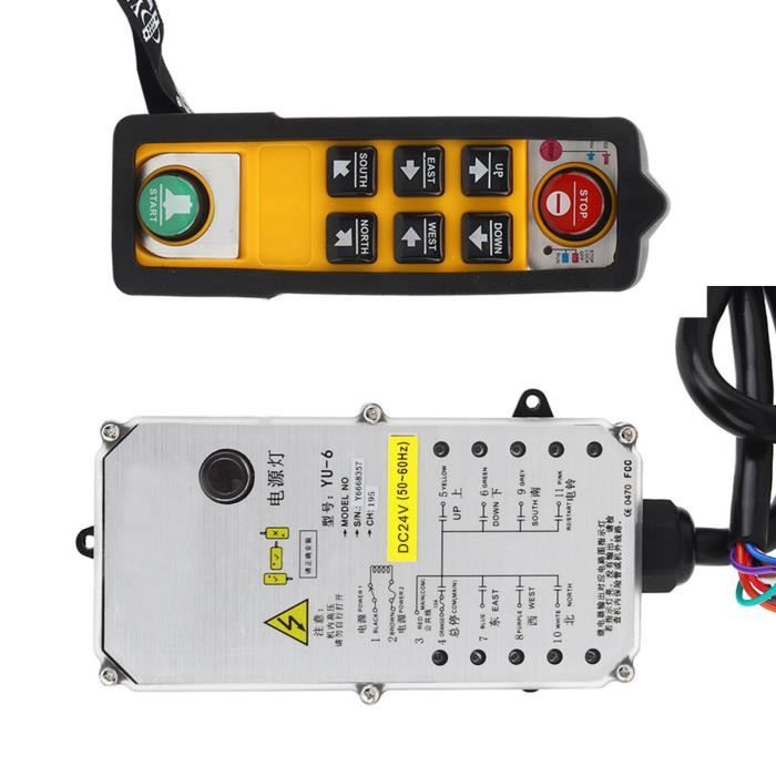Télécommande Radio Sans Fil Pour Grue Industrielle - Modèle F21-E1B - 24V AC - Neuf