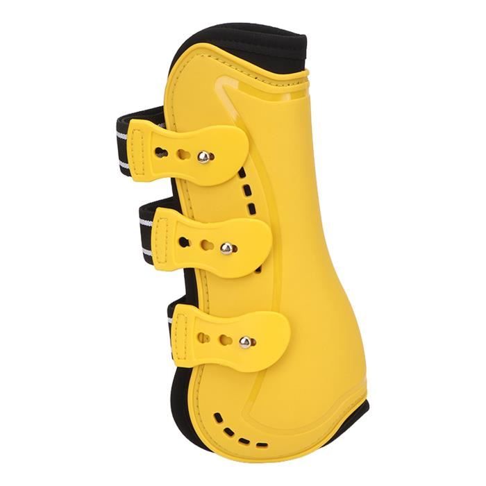 Ensemble de Bottes de Tendon de Cheval, Élastique Néoprène Multifonctions Bottes de Tendon de Cheval Ténacité pour l'Équitation pour la Compétition de Saut