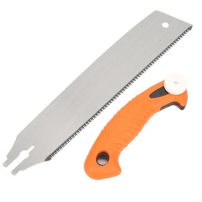 Scie à main 10inch Portable Manual Hand Saw for Rough Cuts, Wood saw