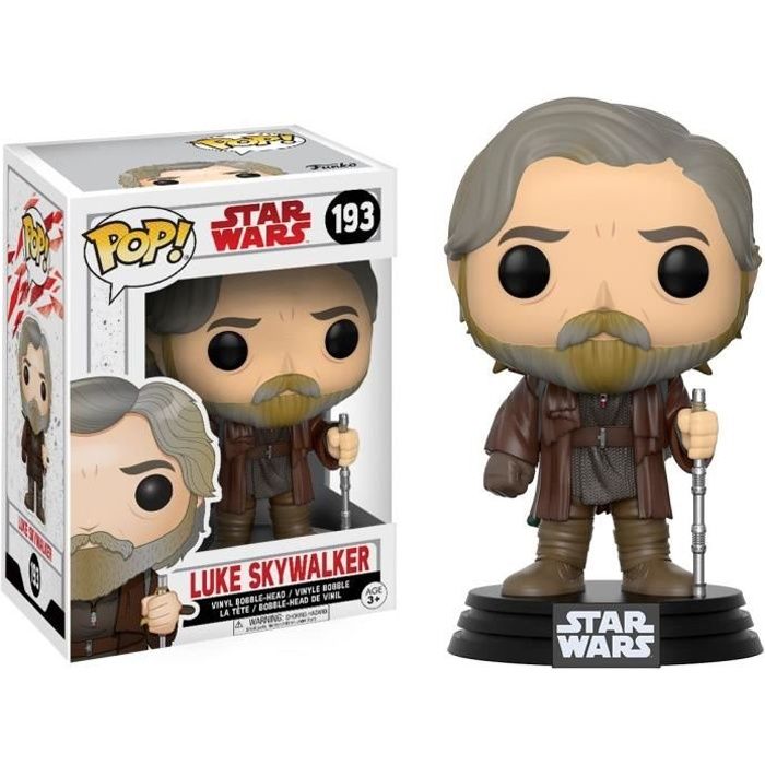 Figurine Funko Pop! Star Wars Ep.8 The Last Jedi : Luke Skywalker - vue 1