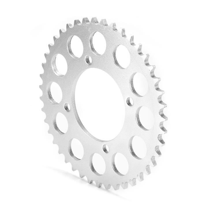 Akozon Pignon arrière de chaîne 420 24 dents 420 Chaîne 24T Pignon