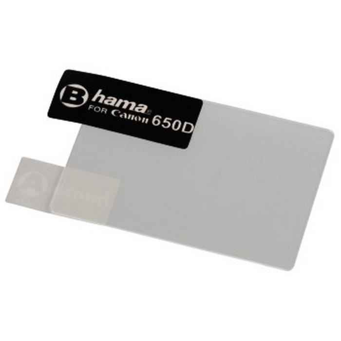 Protection En Verre Trempé Haute Dureté Pour écran LCD De L'appareil Photo Canon 70D - Neuf Sous Emballage