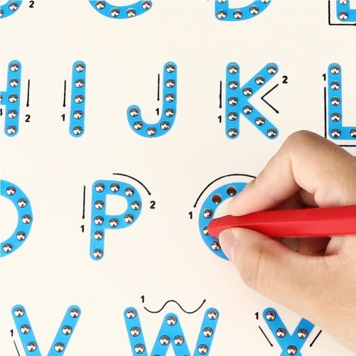 8 Stylos Magnétiques KAIAIWLUO Pour Ardoises à Dessin - Enfants 3.9 Pouces Avec Design Anti-Glisse