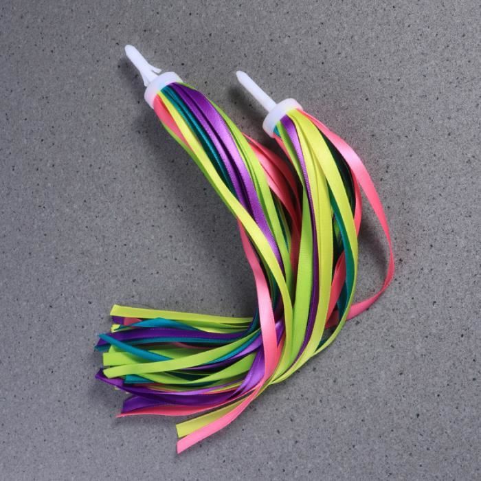 VORCOOL 1 paire de rubans colorés pour guidon de vélo, pour enfants et garçons et filles (bleu VORCOOL 1 paire de rubans colorés pour guidon de vélo, pour enfants et garçons et filles (bleu