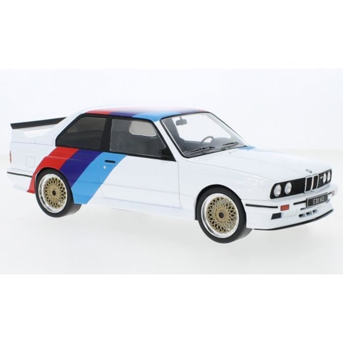 Miniatures montées - BMW M3 E30 1989 1/18 IXO - Cdiscount Jeux