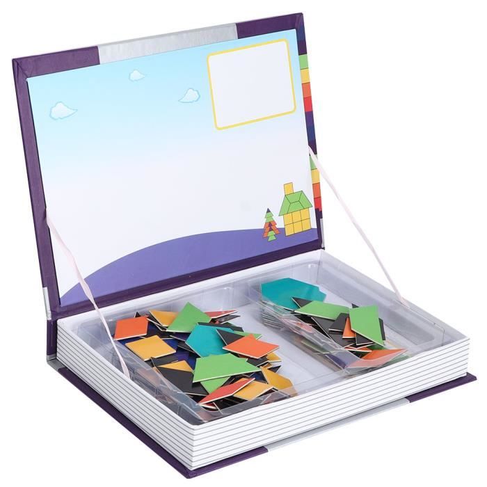 Keenso Jouet magnétique Puzzle magnétique pour enfants Jouets