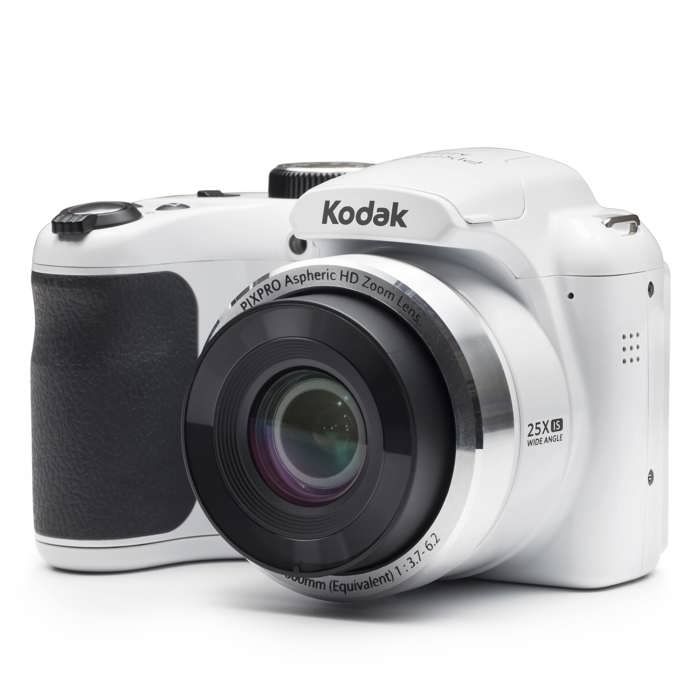 Appareil Photo Bridge Numérique KODAK Pixpro AZ252 - Zoom Optique x25 - 16 Mpixels - Blanc