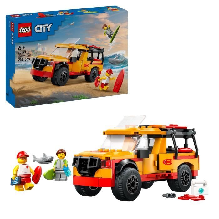 LEGO® City Le véhicule de secours de la plage Set 60453 - vue 3