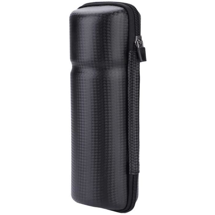 Sacoche Guidon Moto Étanche - 26x16 Cm - Tissu Résistant - Rangement Accessoires Moto/Vélo