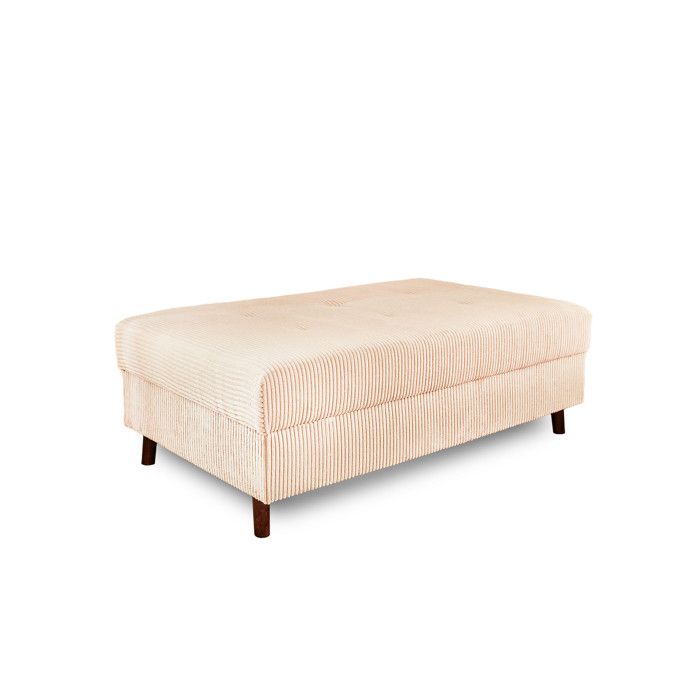 Rune - pouf modulable - en velours côtelé - Beige Rune - pouf modulable - en velours côtelé - Beige