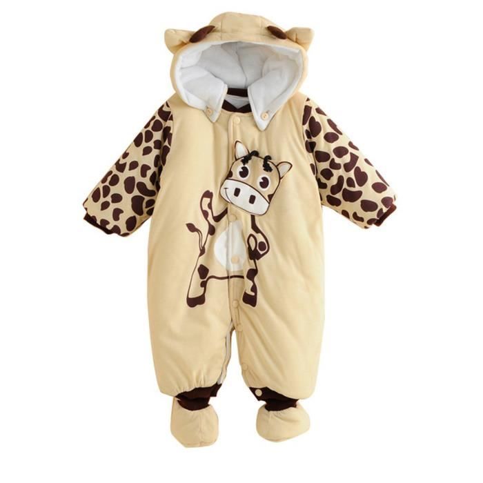 Manteau Bebe Fille Bébé Filles Combinaison Avec Chapeau Footies Manteau Bebe Fille Bébé Filles Combinaison Avec Chapeau Footies