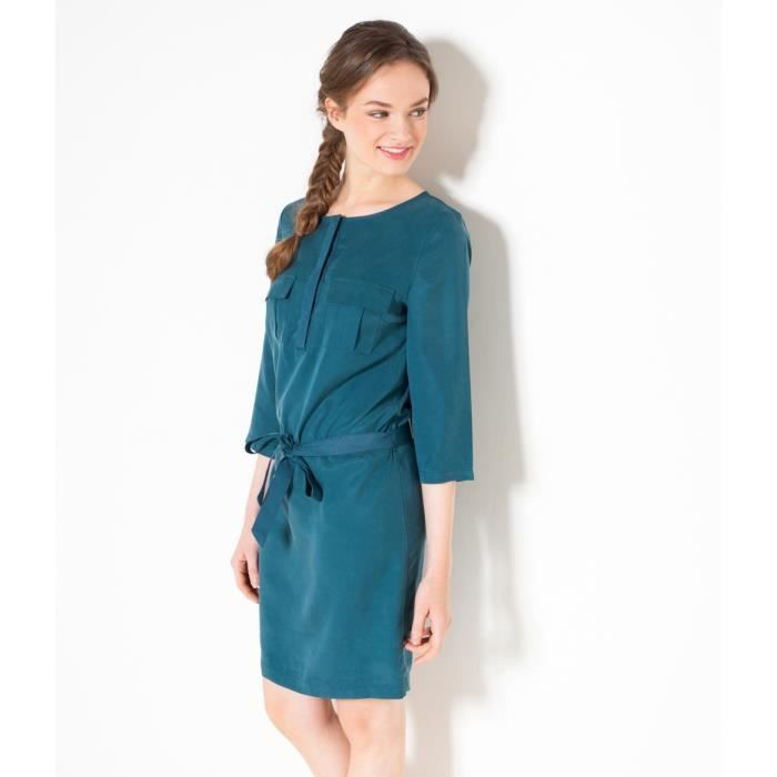 robe camaieu bleu