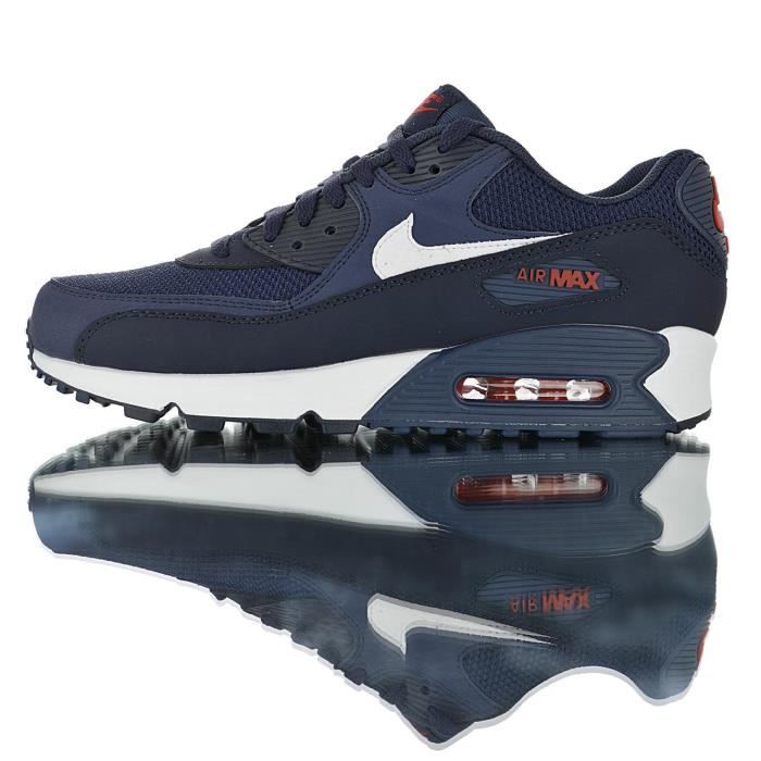 Baskets Nike Air Max 90 Essential Homme Bleu Running Chaussures