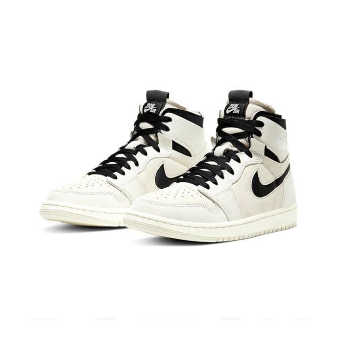 Basket Air-Jordan 1 AJ 1 High Chaussure pour Homme et Femme Beige Beige -  Cdiscount Chaussures