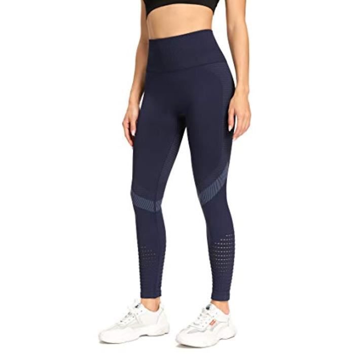 Pantalon femme noir taille haute pantalon fente large jambe pantalon