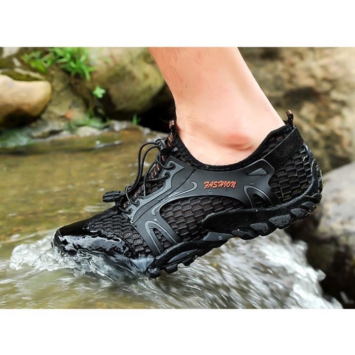 Chaussures aquatiques Homme Sechage rapide Plongee Randonnee Noir Achat Vente Chaussures aquatiques Homme Sechage rapide Plongee Randonnee Noir Cdiscount