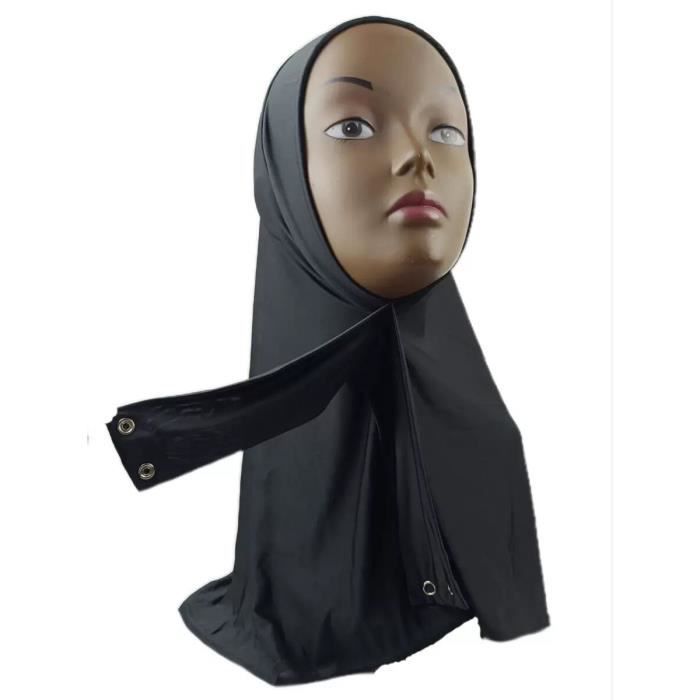 Date Turquie Prêt à Porter Snap Fastener Hijab pour les Femmes