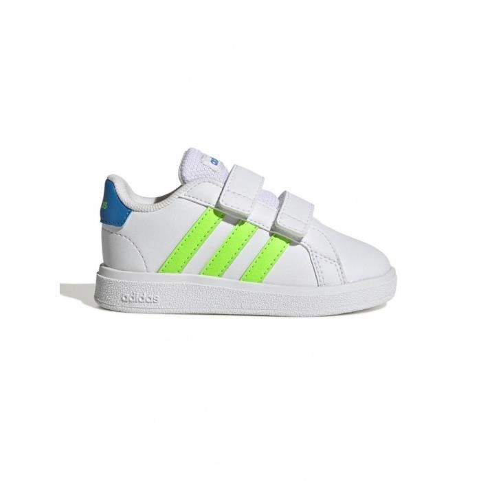 Baskets Adidas Grand Court 2.0 Enfant - ADIDAS - GW6525 - Blanc