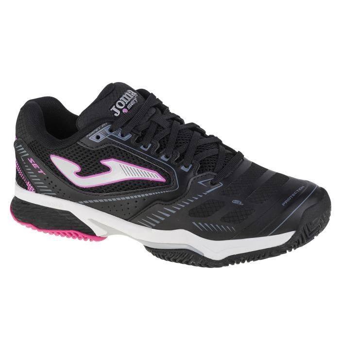 Joma Set Lady 2201 TSELW2201P Femme Noir chaussures de tennis Joma Set Lady 2201 TSELW2201P Femme Noir chaussures de tennis