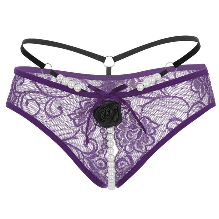 Culotte Haute Dolce & Gabbana - Dentelle Florale Noire - Taille S (IT2) - Neuf Avec étiquettes