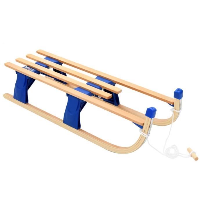 Traineau Pliable Traineau Enfant En Bois 110 Cm Cdiscount Electromenager