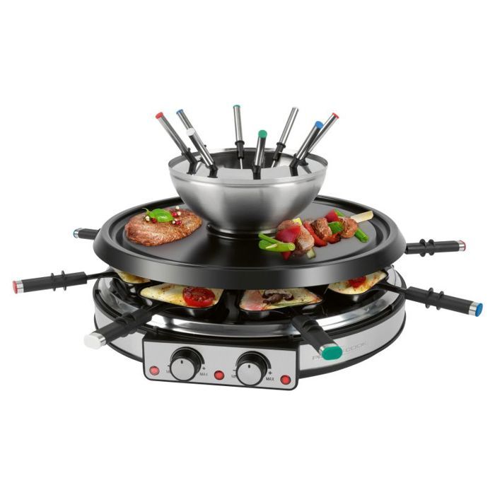 Fonduelette Xl 3-In-1 Raclettegrill &ap; Fondue Produktbild-Vorschau 2