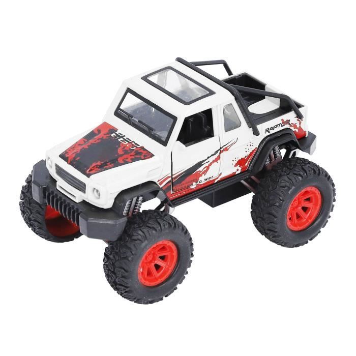 Modèle Voiture Jeep Wrangler 2018 Échelle 1:34 - Portes Ouvrantes, Détails Réalistes, Jouet Collection