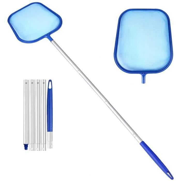 Perche Télescopique Piscine 1 à 3,66 M VEVOR - Alliage Aluminium, Poignée Antidérapante, Compatible épuisette, Brosse, Aspirateur - 9