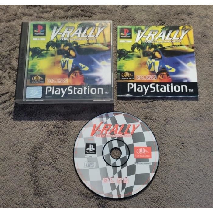 Sebthom V-Rally Jeu Playsation 1 PS1