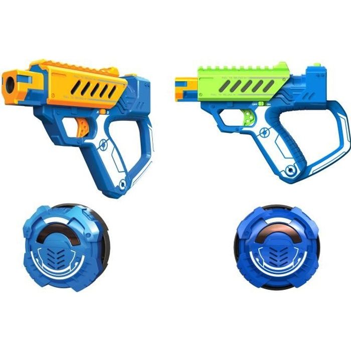 Jeu laser Lazer M.A.D Battle Ops - SILVERLIT - 2 blasters + 2 cibles - Mixte - A partir de 6 ans