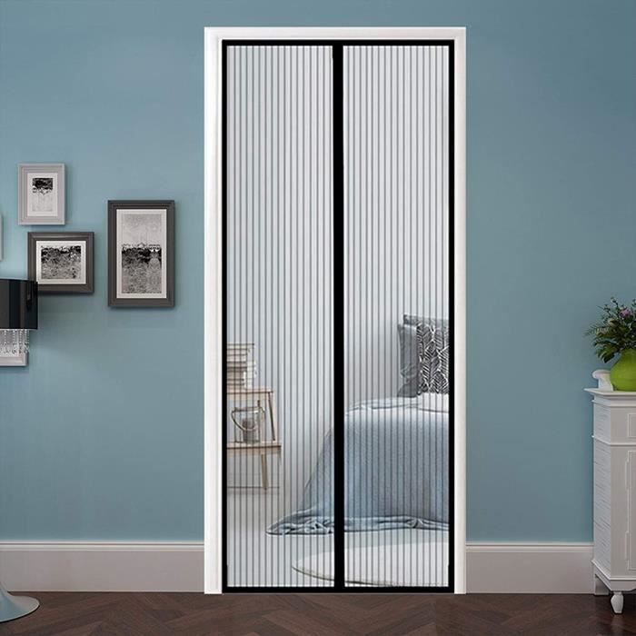 Moustiquaire Fenêtre Magnétique 170 X 235 Cm, Moustiquaire Porte