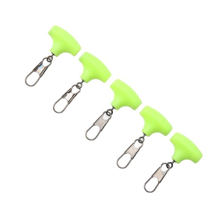 FIL DE PECHE,L--Connecteur de ligne de pêche à crochet pivotant, à Clip