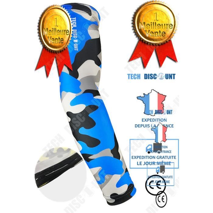 Manchon de compression - TD® - Femme - Bleu - Multisport - Tendinite