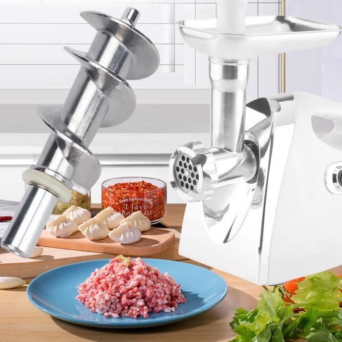 Presse-purée Manuel – Hache Viande, écrase Légumes, Avec 2 Fouets Inclus, Facile à Utiliser