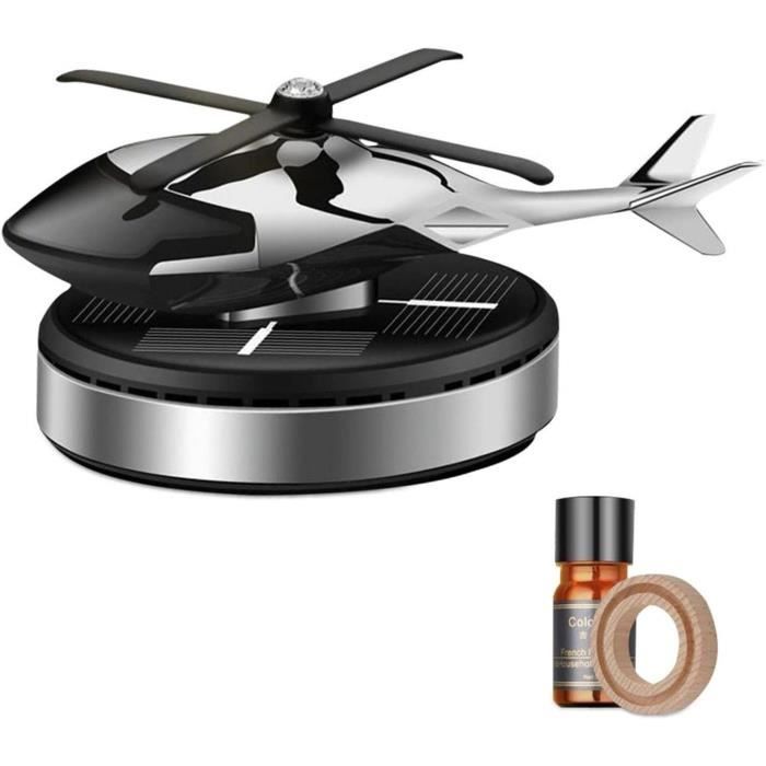 Diffuseur De Parfum Robot Pour Voiture - Fixation à La Grille D'Aération, Intensité Réglable - Gris