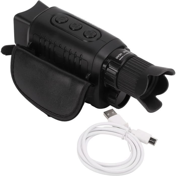 SPORTARC Monoculaire Vision Nocturne 1080p Zoom 10x - Distance 800m, Compact Et Portable