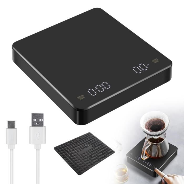 Pwshymi-petite Balance à Café Numérique Petite Balance à Café Sensible