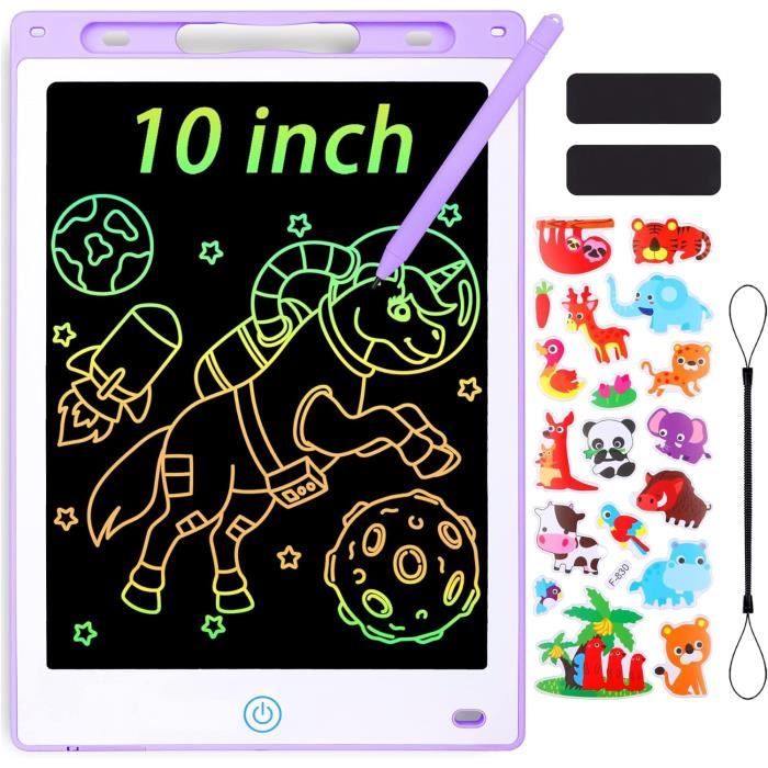 Tablette D'Écriture Lcd 10 Pouces Pour Filles De 3 À 9 Ans Avec Écran