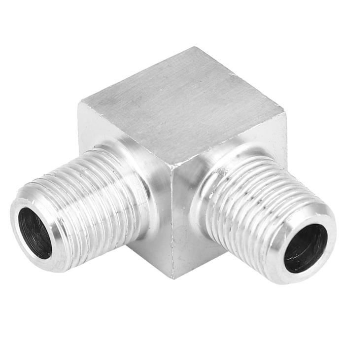 Raccord De Tuyau SOURCING MAP Raccord Tuyau Cannelé En Laiton Coudé à 90 Degrés 12 Mm Barbelé X