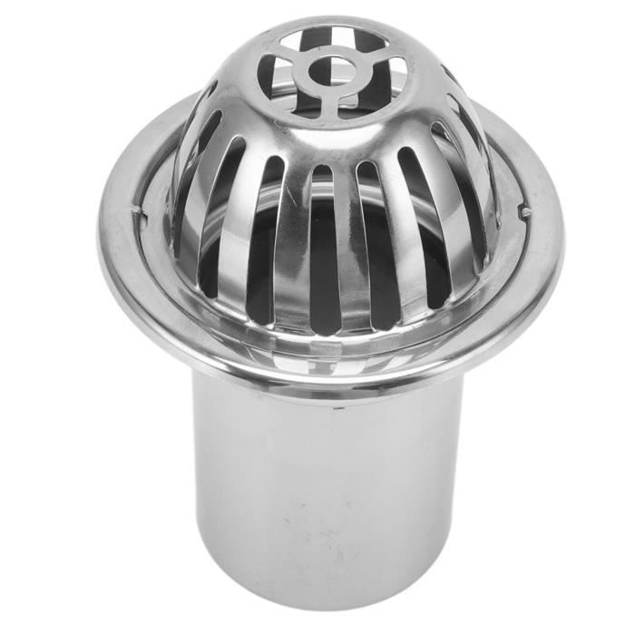 Siphon de sol à cloche Netdrain Standard en acier inoxydable